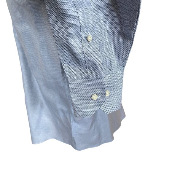 Brooks Brothers Men's Regent Blue Long Sleeve Button Front Shirt 16.5 36/37 - Picture 8 of 9